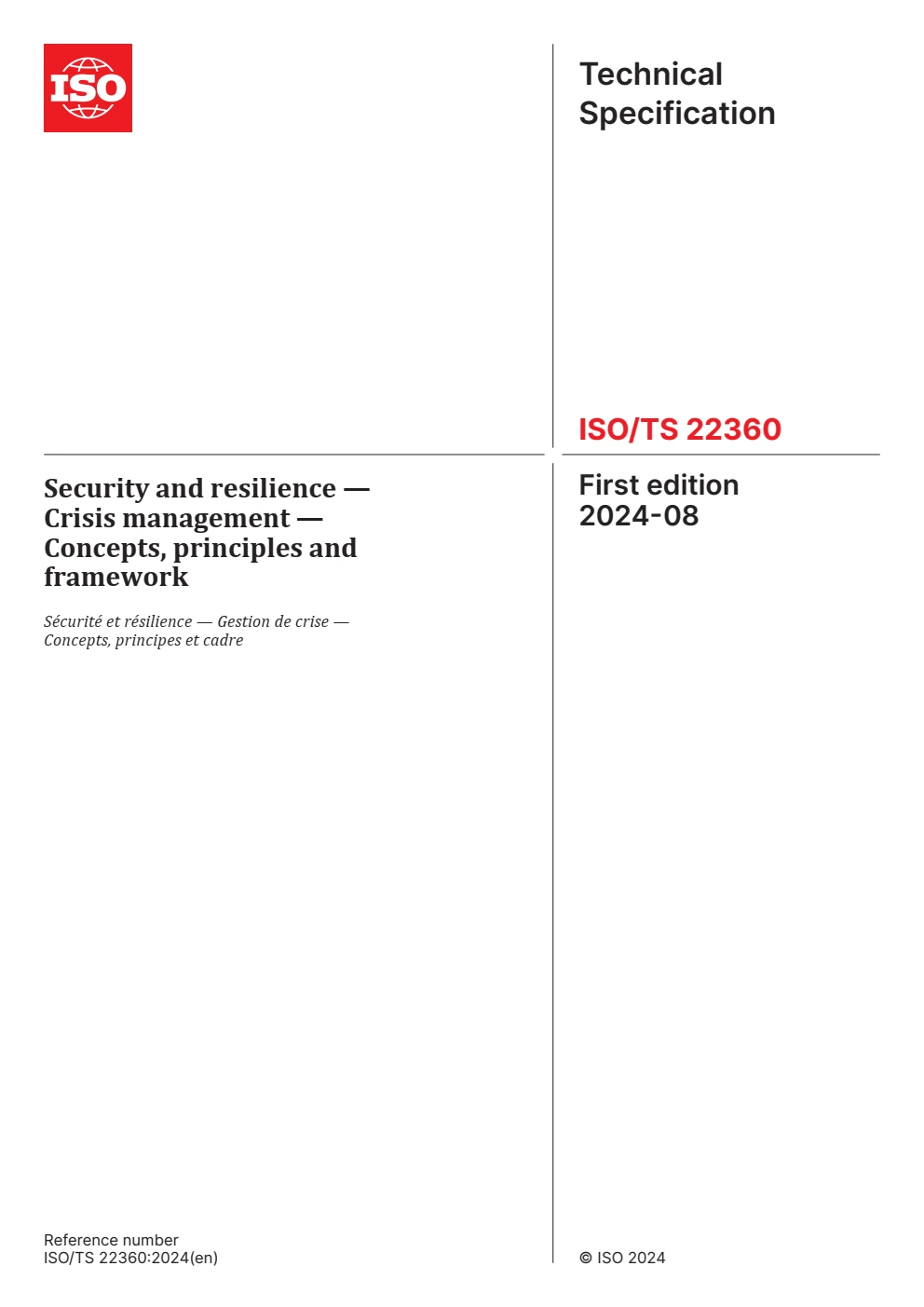 ISO 22360标准封面